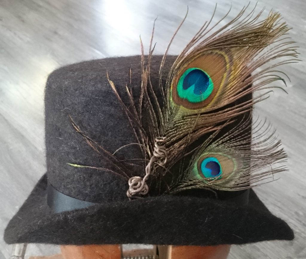 chapeau haut de forme feutre anakalaines
